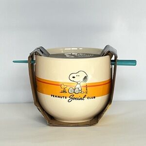 Charlie Brown and Snoopy Noodle Bowl Set